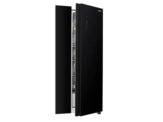 Refrigerador SBS Mabe 631L Black Glass