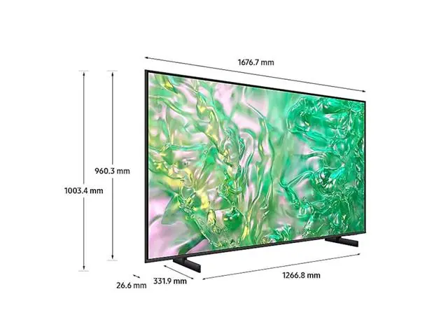 75'' Crystal UHD 4K DU8000 Smart TV (2024) Samsung
