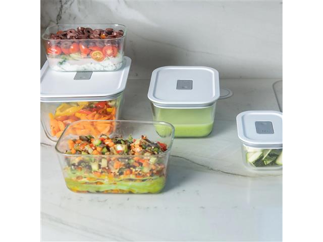 Pote de Vidro Hermético OU Fresh Lock Branco 725ml - 3