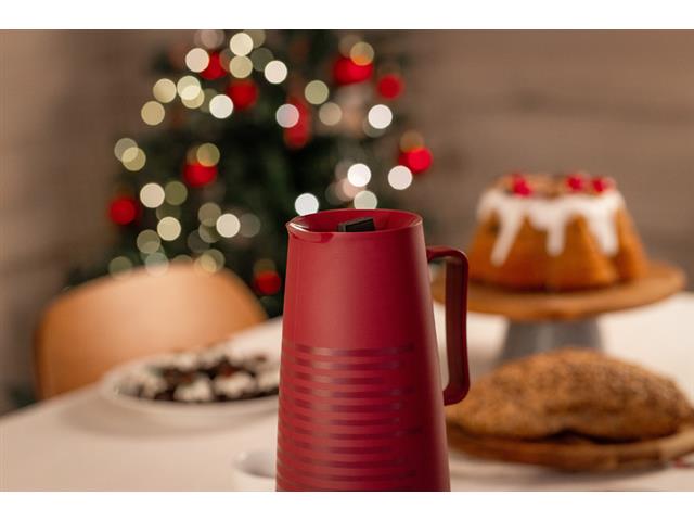 Bule Térmico Tramontina Casa Natal Vermelho 1 L - 7