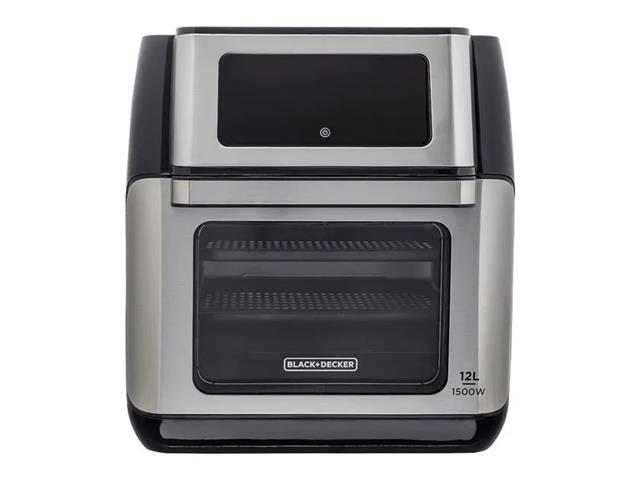 Airfryer Over Black+Decker 5 em 1 Gourmand Gris AFO12G 110V - 1