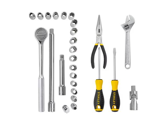 Jogo de Soquetes 26 Peças Stanley STMT45514-LA - 1