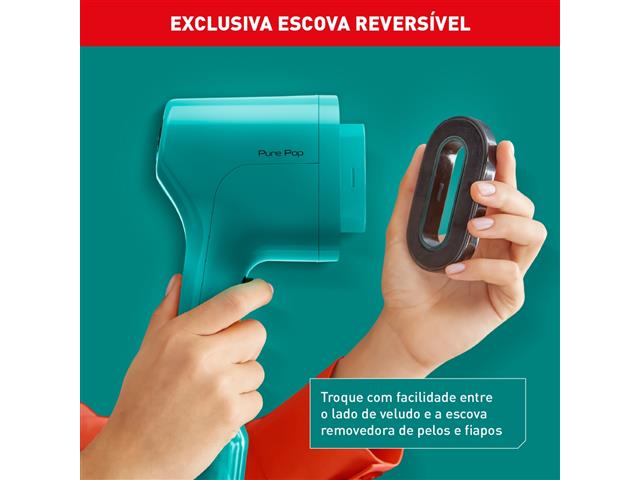 Vaporizador Arno Pure Pop Verde Higieniza 1100W Portátil HS24 110V - 7