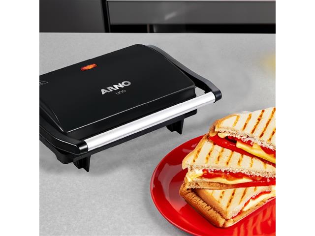 Grill Arno Compact Preto GPTO 110V - 5