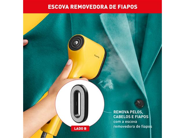 Vaporizador Arno Pure Pop Amarelo Higieniza 1100W Portátil HS26 220V - 5