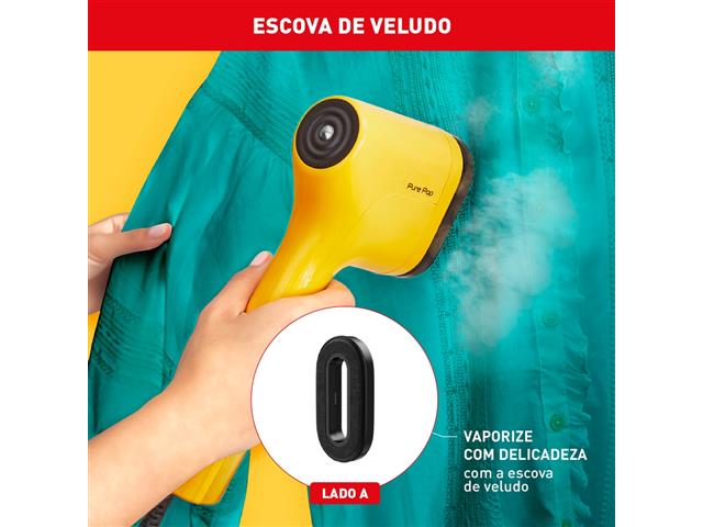 Vaporizador Arno Pure Pop Amarelo Higieniza 1100W Portátil HS26 220V - 7