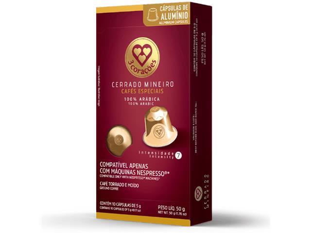 Combo 40 Cápsulas de Café Nespresso 3 Corações Cerrado Mineiro - 2