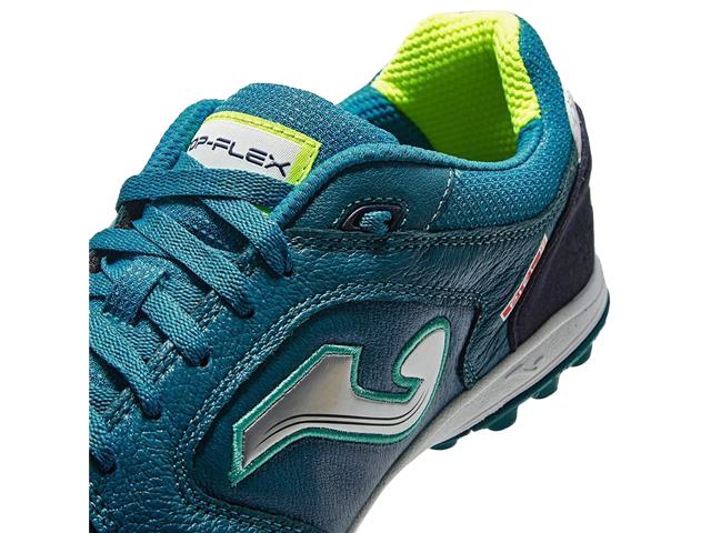Chuteira Society Joma Top Flex Verde Marinho Tam41 Ganhe Bola de Campo - 4