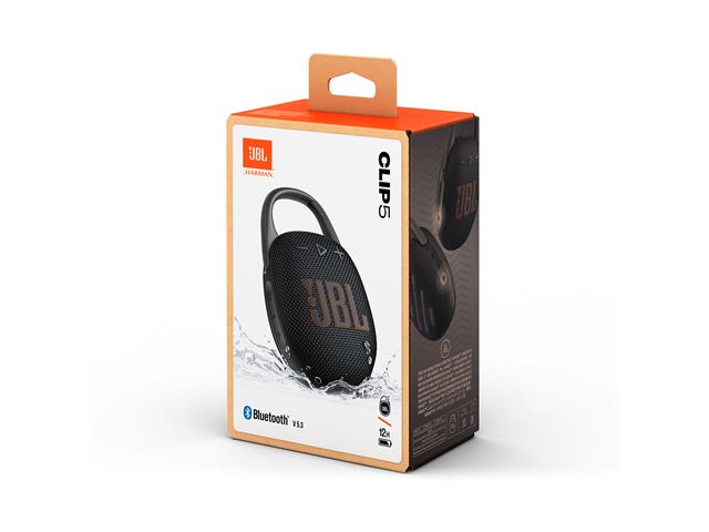 Caixa de Som Portátil JBL Clip 5 Black JBLCLIP5BLK - 9