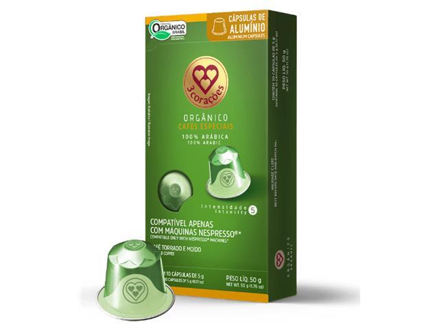 Kit 60 Cápsulas de Café Compatíveis Nespresso 3 Corações com Xícara - 7