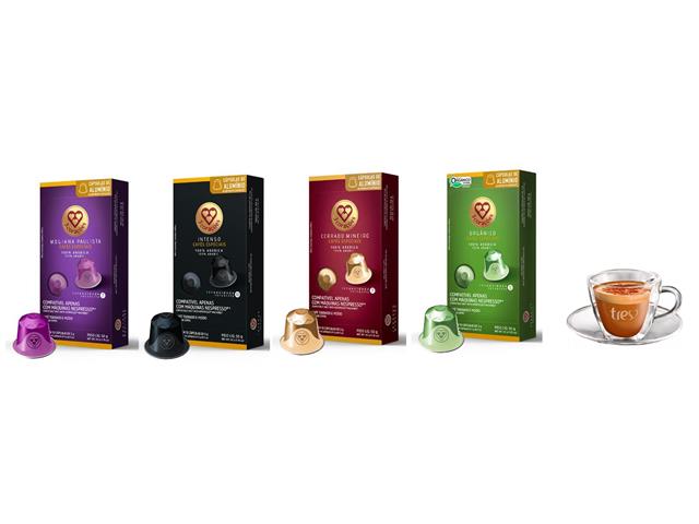 Kit 60 Cápsulas de Café Compatíveis N...