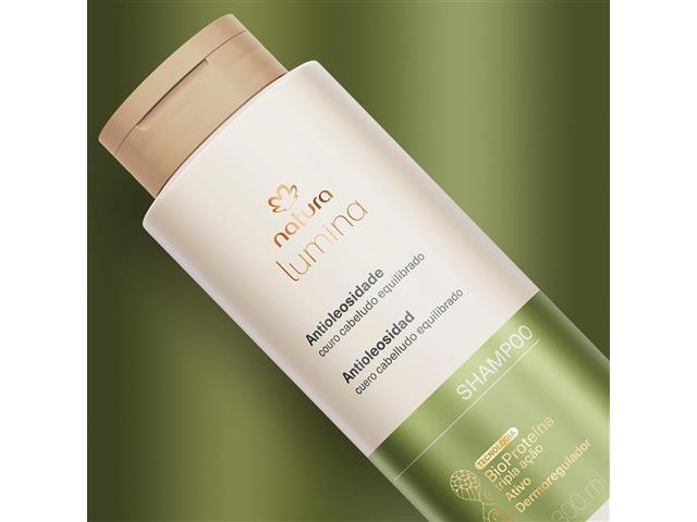 Shampoo Equilibrante Antioleosidade Natura Lumina 300ml - 1
