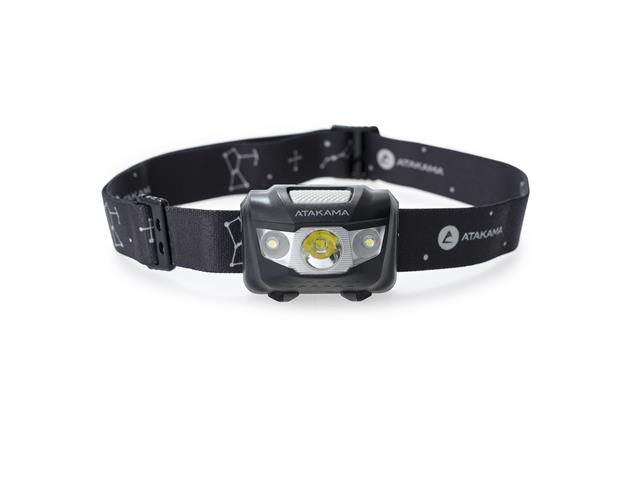 Linterna Frontal Alma Negro/Gris 195 Lum Atakama Outdoor