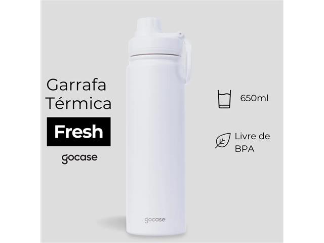 Garrafa Térmica GoCase Fresh Azul Escuro 650ML - 3