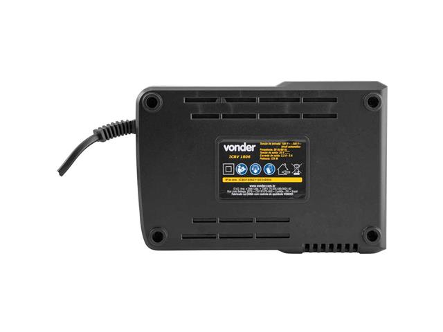 Carregador de Bateria VONDER Carregamento Rápido 18V ICBV1806 - 5