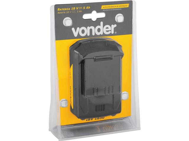 Bateria 18 V VONDER íons de lítio linha intercambiável 5 Ah IBV 1850 - 7