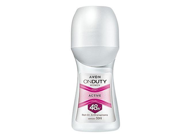Kit 2 Desodorantes Roll On Avon On Duty Women Active e Powder - 1