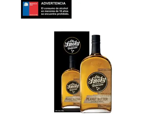 Whiskey Ole Smoky Peanut Butter 750cc