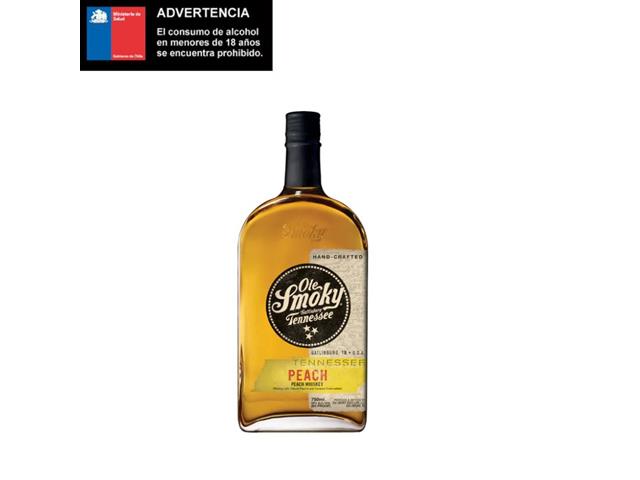 Whisky Ole Smoky Peach 750cc