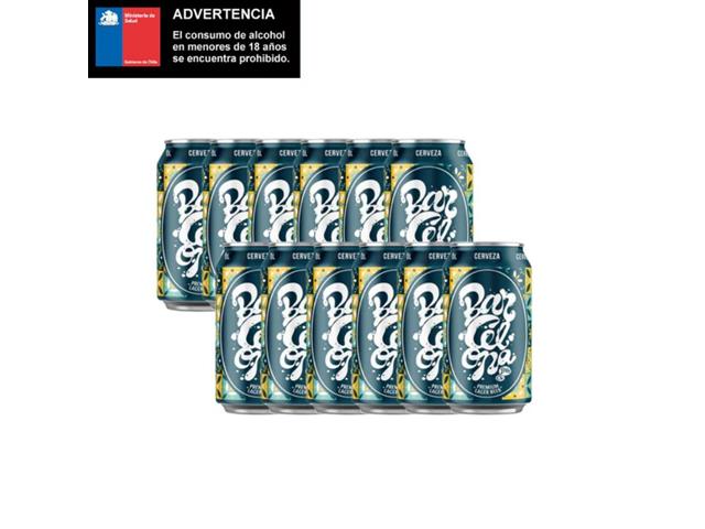 Cerveza Barcelona Beer Premium Lager 4° (12 ud)