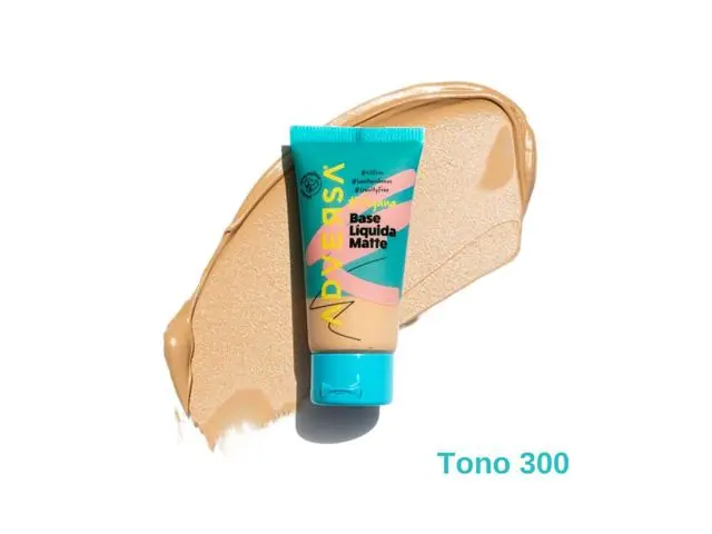 Base Líquida Soft Matte Vegana Adversa Tono 300
