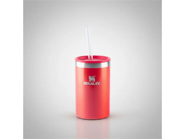 Porta Lata CanCooler Térmico com Tampa Stanley Vermelho Carnaval 296ML - 9