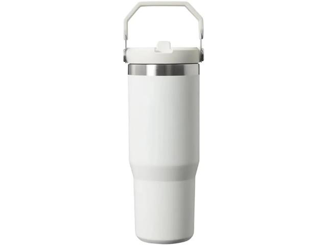 Garrafa Tumbler Térmico Flip Straw Stanley Frost 887ML