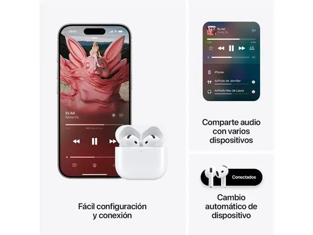 Airpods 4 sin cancelacion de ruido