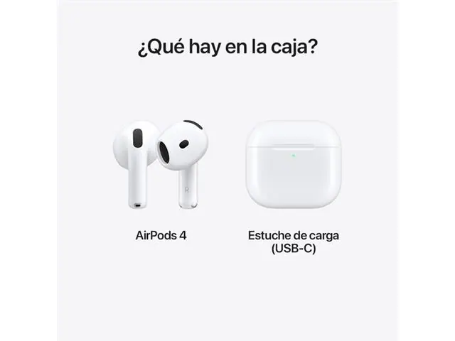Airpods 4 sin cancelacion de ruido