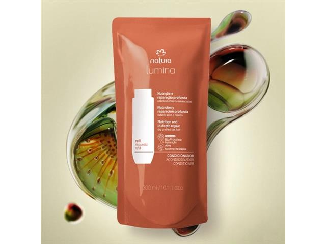 Refil Condicionador Natura Lumina Nutrição e Reparação 300ML - 1