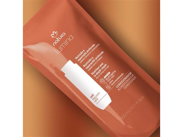 Refil Condicionador Natura Lumina Nutrição e Reparação 300ML - 2