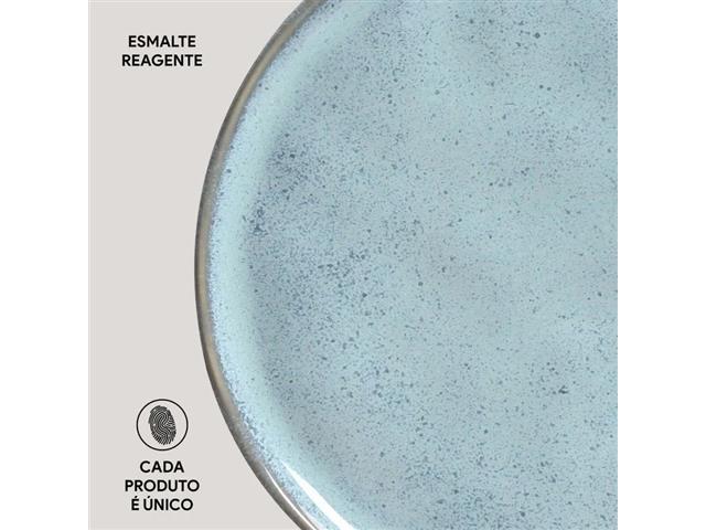 6 Pratos de Sobremesa Porto Brasil Bio Breeze 21,5cm - 4