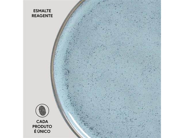 6 Pratos Raso Porto Brasil Bio Breeze 27,5cm - 4