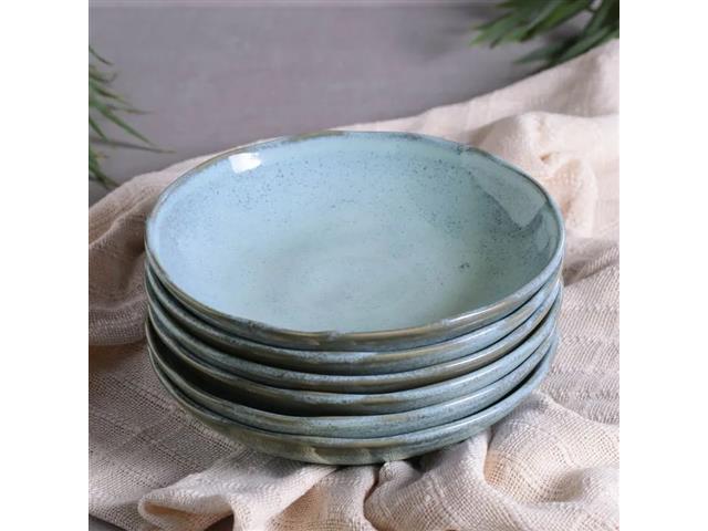 6 Pratos Fundo Porto Brasil Bio Breeze 22,5cm - 1