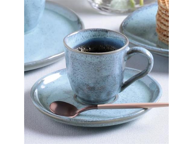 6 Xícaras de Café com Pires Porto Brasil Bio Breeze 120ml - 1