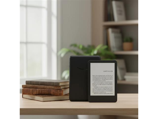Kindle 11ª Geração 2024 6" luz integrada resolução 300 ppi 16GB Preto - 7
