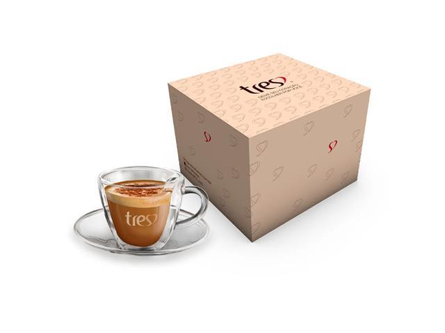 60 Cápsulas de Café Compatíveis Nespresso 3 Corações Intenso + Xícara - 4