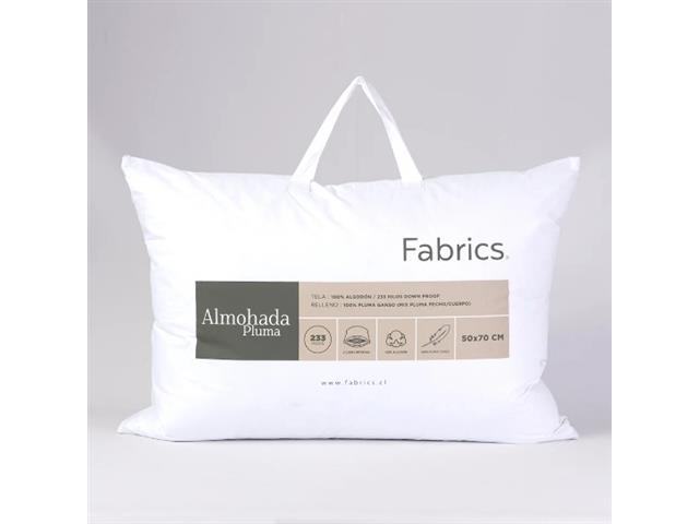 Almohada Pluma Fabrics 50x70cm
