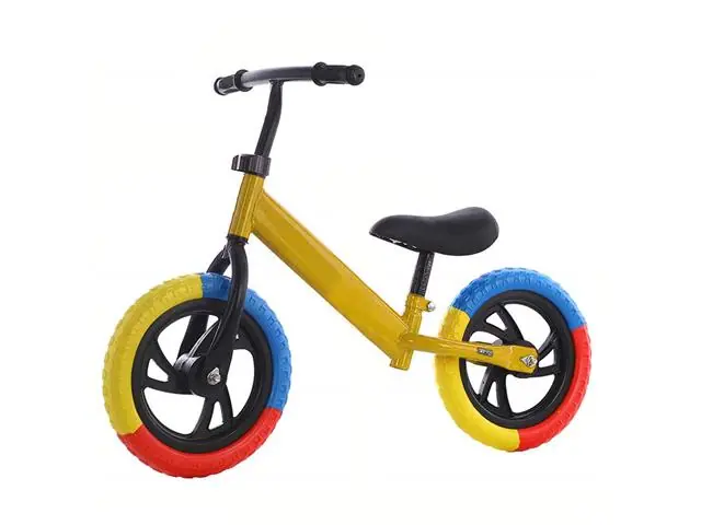 Bicicleta Equilibrio Sin Pedales Infantil Aprendizaje Amarilla