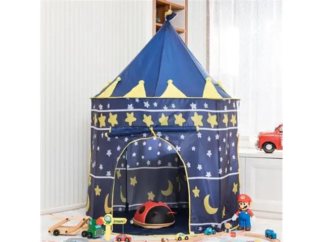 Carpa Castillo Infantil Hogar 150x135 CM Azul