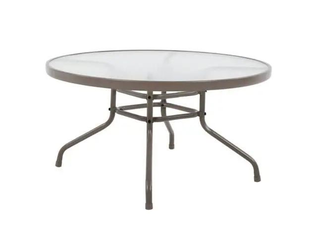 Juego Comedor Terraza Jardín Mesa + 4 Sillas Metal