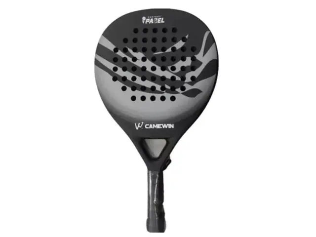 Pala Pádel Carbono Híbrido 38MM + Bolso Deporte Grafito