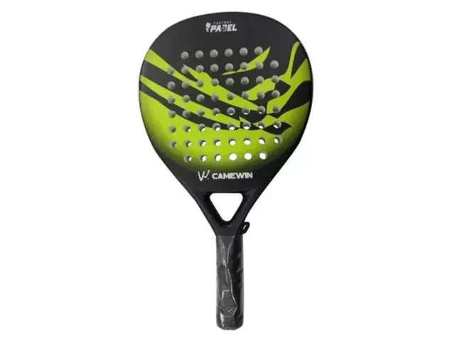 Pala Pádel Híbrido Carbón Fibra 38 MM + Bolso Deporte Verde