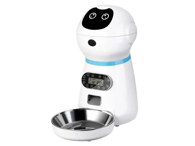 Robot Dispensador Automático Alimentos Mascotas