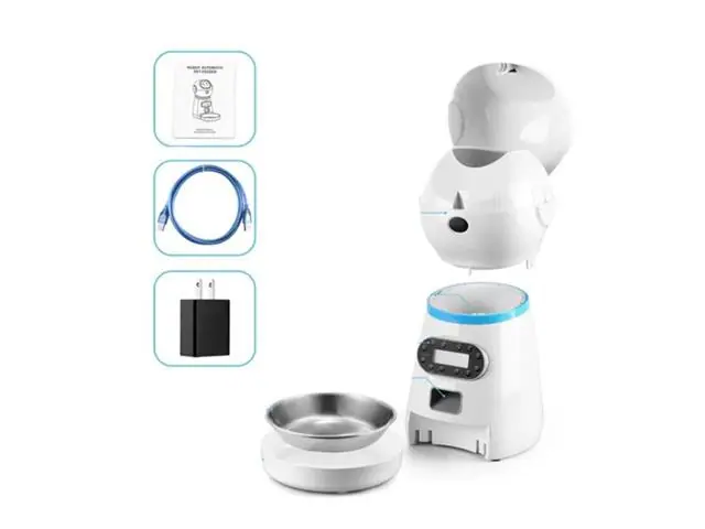 Robot Dispensador Automático Alimentos Mascotas