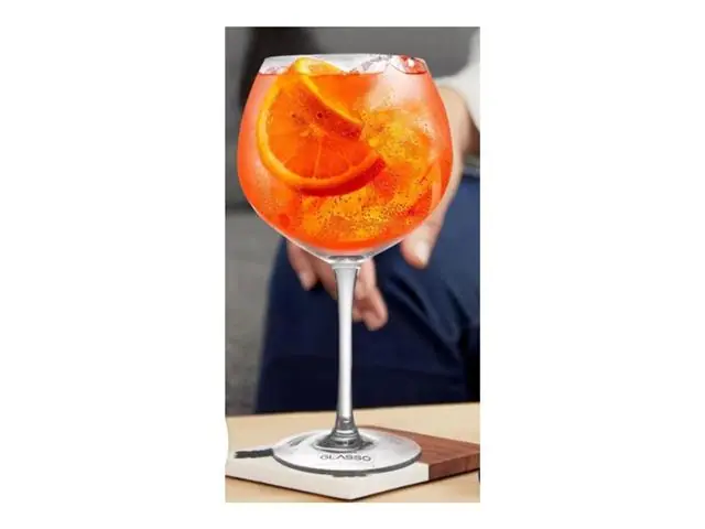 Set 4 Copas Aperitivo Cóctel Vidrio 640 ML Transparente