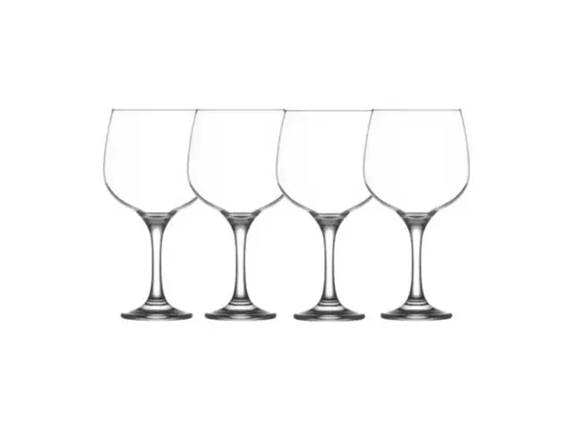 Set 4 Copas Gin Cóctel Vidrio 653 ML