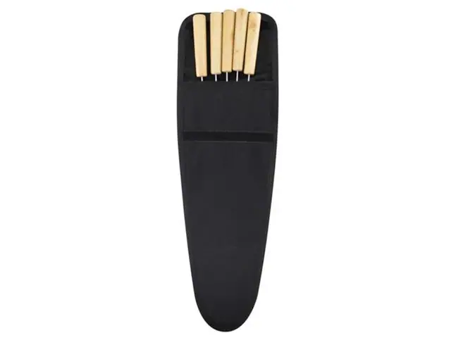 Set 5 Fierros Anticuchos Asado Madera