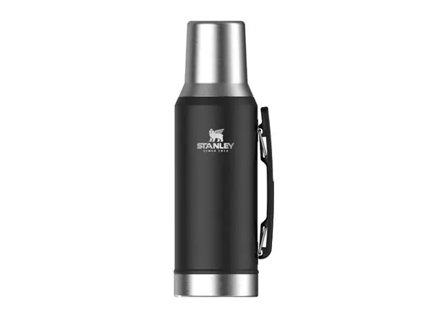 Termo Stanley Classic Mate system Color Negro de 1.2L