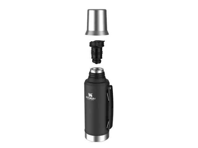 Termo Stanley Classic Mate system Color Negro de 1.2L
